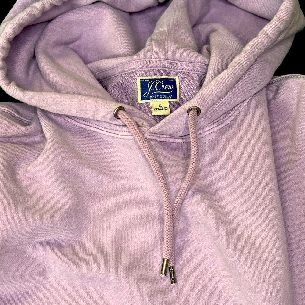 J.CREW mens distressed hoodie. Size small.